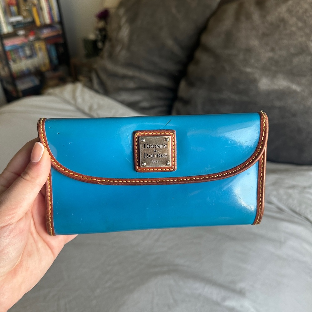 Dooney & Bourke Blue Wallet